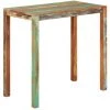 ASUPERMALL Table De Bar 112x60x108 Cm Bois De Récupération Solide