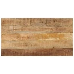 TRUE DEAL Table De Bar 112x60x108 Cm Bois De Manguier Brut 8 TRUE DEAL Table De Bar 112x60x108 Cm Bois De Manguier Brut -Table haute et bar Soldes 57835662 2