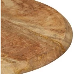 INLIFE Chaises De Bar 2 Pcs Bois De Manguier Solide -Table haute et bar Soldes 57884717 5