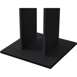 NOVA Table De Cuisine Stimocali Bulle Carrée Forme Moderne Conception Diverses Couleurs Couleur : Jouer / Noir -Table haute et bar Soldes 58598703 5