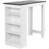 HALOYO Table De Bar Table De Cuisine Mange-debout 115*50*103CM 1 HALOYO Table De Bar Table De Cuisine Mange-debout 115*50*103CM -Table haute et bar Soldes 59158857 1