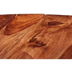 INLIFE Table De Salle à Manger Bois Massif De Sesham 120 X 77 Cm - Brun -Table haute et bar Soldes 59172503 5