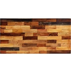 INLIFE Table De Bar Bois Recyclé Solide 120 X 60 X 106 Cm - Brun -Table haute et bar Soldes 59172633 2