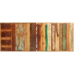 Topdeal Table De Bar 180x70x107 Cm Bois De Récupération Solide FF286595_FR -Table haute et bar Soldes 60046200 4