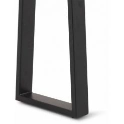 Table Haute Coloris Naturel En Bois Massif D'acacia -longueur 140 X Profondeur 60 X Hauteur 105 Cm -PEGANE- -Table haute et bar Soldes 60152467 5