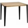 Table Mange Debout Lunds 80X140x110cm Noir-Vieilli. Box Furniture - Noir -Table haute et bar Soldes 60283824 1