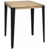 Table Mange Debout Lunds 59x59x110cm Noir-Vieilli. Box Furniture - Noir 1 Table Mange Debout Lunds 59x59x110cm Noir-Vieilli. Box Furniture - Noir -Table haute et bar Soldes 60283882 1