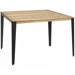 Table Mange Debout Lunds 80X160x110cm Noir-Vieilli. Box Furniture - Noir