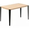 Table Mange Debout Lunds 80X160x110cm Noir-Naturel. Box Furniture - Noir 1 Table Mange Debout Lunds 80X160x110cm Noir-Naturel. Box Furniture - Noir -Table haute et bar Soldes 60359745 1