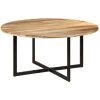 INLIFE Table à Dîner 150x75 Cm Bois De Manguier Massif -Table haute et bar Soldes 60598221 1