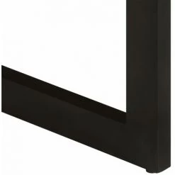 INLIFE Table à Dîner 150x75 Cm Bois De Manguier Massif -Table haute et bar Soldes 60598221 5