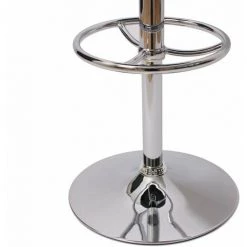 DéCOSHOP26 Table De Bar Bistrot Réglable En Hauteur Ø60cm Rouge - Rougeed -Table haute et bar Soldes 60638826 4