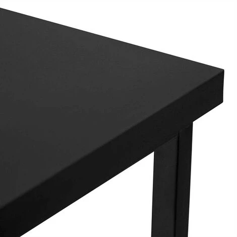 NOVA Comptoir De Table De Cuisine Haute Avec étagères De Style En Bois Et Métal Différentes Couleurs Couleur : Noir 6 NOVA Comptoir De Table De Cuisine Haute Avec étagères De Style En Bois Et Métal Différentes Couleurs Couleur : Noir – Image 4
