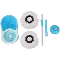 DYHF Balai Serpillière Microfibre Avec Seau Essoreur Bleu - Bleu -Table haute et bar Soldes 60858310 2