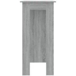FIMEI Table De Bar Avec étagère Sonoma Gris 102x50x103,5 Cm Aggloméré 10 FIMEI Table De Bar Avec étagère Sonoma Gris 102x50x103,5 Cm Aggloméré -Table haute et bar Soldes 60968546 4