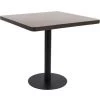 FIMEI Table De Bistro Marron Foncé 80x80 Cm MDF 2 FIMEI Table De Bistro Marron Foncé 80x80 Cm MDF -Table haute et bar Soldes 60971047 1