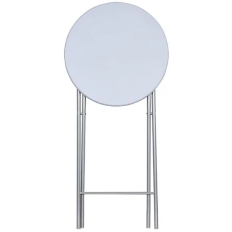 FIMEI Table De Bar 4 Pcs Avec Dessus De Table En MDF Blanc 5 FIMEI Table De Bar 4 Pcs Avec Dessus De Table En MDF Blanc – Image 3