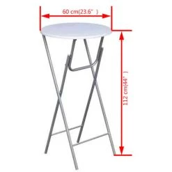 FIMEI Table De Bar 4 Pcs Avec Dessus De Table En MDF Blanc 11 FIMEI Table De Bar 4 Pcs Avec Dessus De Table En MDF Blanc -Table haute et bar Soldes 60971406 5