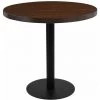 FIMEI Table De Bistro Marron Foncé 80 Cm MDF -Table haute et bar Soldes 60973524 1