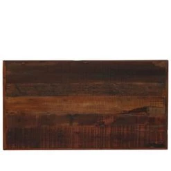 SUPERMARKET Table De Bar Bois De Récupération Massif Marron Foncé 120x60x107 Cm -Table haute et bar Soldes 61303939 3