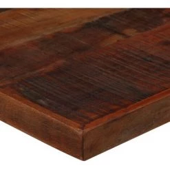 SUPERMARKET Mobilier De Bar Bois De Récupération Massif 3 Pcs -Table haute et bar Soldes 61303943 4