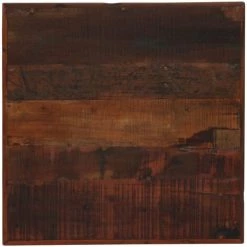 SUPERMARKET Mobilier De Bar Bois De Récupération Massif 3 Pcs -Table haute et bar Soldes 61303943 5