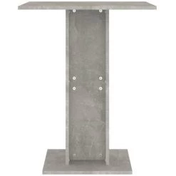 SUPERMARKET Table De Bistro 60x60x75 Cm Aggloméré Gris Béton -Table haute et bar Soldes 61305921 4