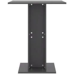 SUPERMARKET Table De Bistro Gris 60x60x75 Cm Aggloméré -Table haute et bar Soldes 63649748 4
