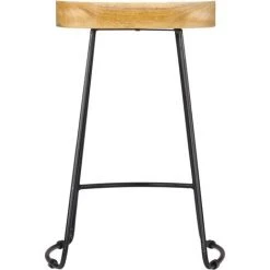 SUPERMARKET Tabourets De Bar Gavin 2 Pcs Bois De Manguier Massif SUHB-247837 10 SUPERMARKET Tabourets De Bar Gavin 2 Pcs Bois De Manguier Massif SUHB-247837 -Table haute et bar Soldes 63651241 4
