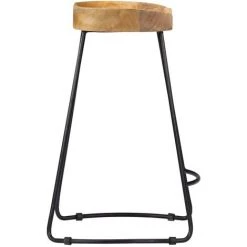 SUPERMARKET Tabourets De Bar Gavin 2 Pcs Bois De Manguier Massif SUHB-247837 11 SUPERMARKET Tabourets De Bar Gavin 2 Pcs Bois De Manguier Massif SUHB-247837 -Table haute et bar Soldes 63651241 5