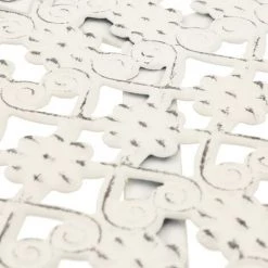 SUPERMARKET Table De Bistro Style Vintage Ronde Métal 40 X 70 Cm Blanc -Table haute et bar Soldes 63654471 4