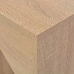 SUPERMARKET Table De Bar Avec Tablette Amovible Chêne 138x39x110 Cm -Table haute et bar Soldes 63658032 5