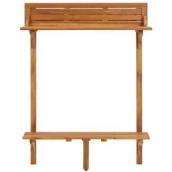 SUPERMARKET Table De Bar De Balcon 90x37x122,5 Cm Bois D'acacia Massif 9 SUPERMARKET Table De Bar De Balcon 90x37x122,5 Cm Bois D'acacia Massif -Table haute et bar Soldes 63666876 3