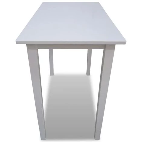 SUPERMARKET Table De Bar En Bois Blanc 5 SUPERMARKET Table De Bar En Bois Blanc – Image 3