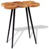 SUPERMARKET Table De Bar Bois D'acacia Massif 90 X 60 X 110 Cm -Table haute et bar Soldes 63678924 1