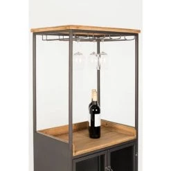 BOITE A DESIGN Meuble De Rangement Pour Bar - Boite à Design - Bois -Table haute et bar Soldes 63788517 3