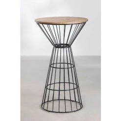 Table Haute De Bar Ronde Bienny (Ø62 Cm) SKLUM - Noir 8 Table Haute De Bar Ronde Bienny (Ø62 Cm) SKLUM - Noir -Table haute et bar Soldes 64178519 2