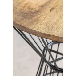 Table Haute De Bar Ronde Bienny (Ø62 Cm) SKLUM - Noir 10 Table Haute De Bar Ronde Bienny (Ø62 Cm) SKLUM - Noir -Table haute et bar Soldes 64178519 4