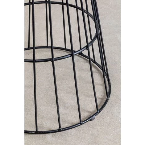 Table Haute De Bar Ronde Bienny (Ø62 Cm) SKLUM - Noir 7 Table Haute De Bar Ronde Bienny (Ø62 Cm) SKLUM - Noir – Image 5