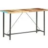 FUHUIDATRADING Table De Bar 180x70x107 Cm Bois De Récupération Solide -Table haute et bar Soldes 64210650 1
