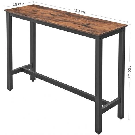 BEFARA TABLE DE BAR VASAGLE 5 BEFARA TABLE DE BAR VASAGLE – Image 3