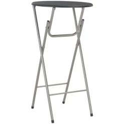 PESCE Tables De Bar 4 Pcs Noir 60x112 Cm MDF -Table haute et bar Soldes 64872052 2