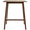 MILIBOO Table De Bar Noyer L90 Cm RUSSEL - Noyer -Table haute et bar Soldes 65600825 1