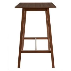 MILIBOO Table De Bar Noyer L130 Cm RUSSEL - Noyer 8 MILIBOO Table De Bar Noyer L130 Cm RUSSEL - Noyer -Table haute et bar Soldes 65600828 3