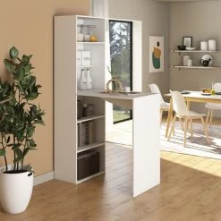 Mange-debout „Lukas" Blanc Vicco 10 Mange-debout „Lukas" Blanc Vicco -Table haute et bar Soldes 66209312 4