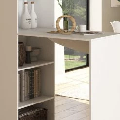 Mange-debout „Lukas" Blanc Vicco 11 Mange-debout „Lukas" Blanc Vicco -Table haute et bar Soldes 66209312 5