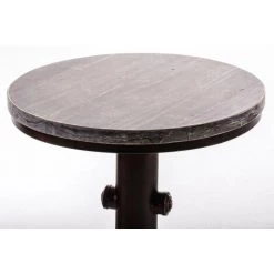 DéCOSHOP26 Table Haute Table De Bar Style Industriel Hauteur Réglable Bronze Vieilli - Noir 8 DéCOSHOP26 Table Haute Table De Bar Style Industriel Hauteur Réglable Bronze Vieilli - Noir -Table haute et bar Soldes 6742018 3