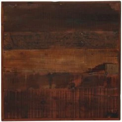 Table De Bar Bois De Récupération Massif Marron Foncé 60x60x107 Cm VidaXL -Table haute et bar Soldes 9303561 3