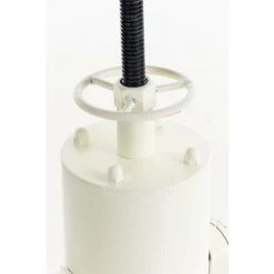 DéCOSHOP26 Table Haute Table De Bar Style Industriel Hauteur Réglable Repose-pieds Blanc - Blante 9 DéCOSHOP26 Table Haute Table De Bar Style Industriel Hauteur Réglable Repose-pieds Blanc - Blante -Table haute et bar Soldes 9577726 4