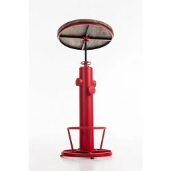 DéCOSHOP26 Table Haute Table De Bar Style Industriel Hauteur Réglable Repose-pieds Rouge - Rougeed 8 DéCOSHOP26 Table Haute Table De Bar Style Industriel Hauteur Réglable Repose-pieds Rouge - Rougeed -Table haute et bar Soldes 9577727 3